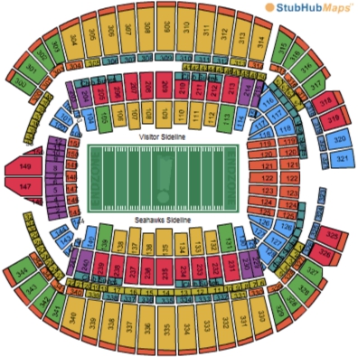 CenturyLink Field Seating Chart