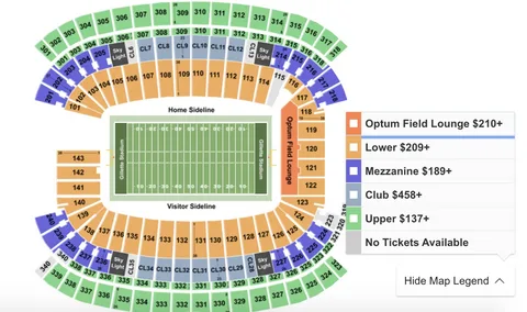 Gillette Stadium Seating Chart