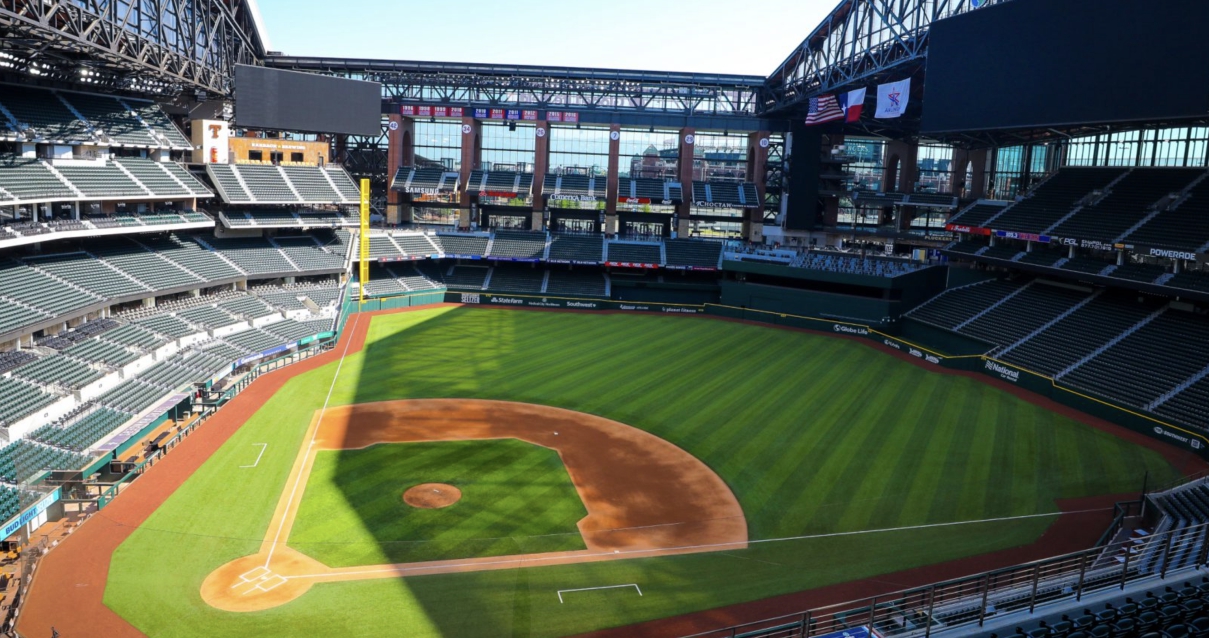 Rangers Ballpark in Arlington Seating Chart