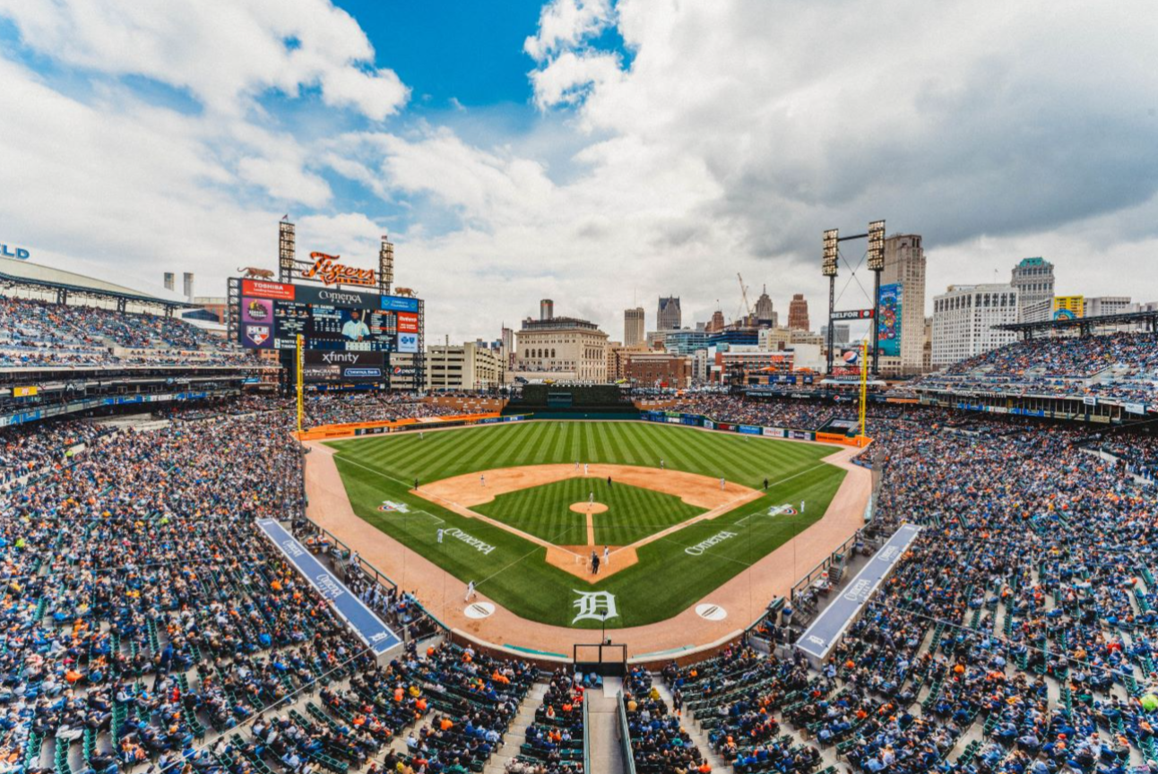 Comerica Park Seating Chart