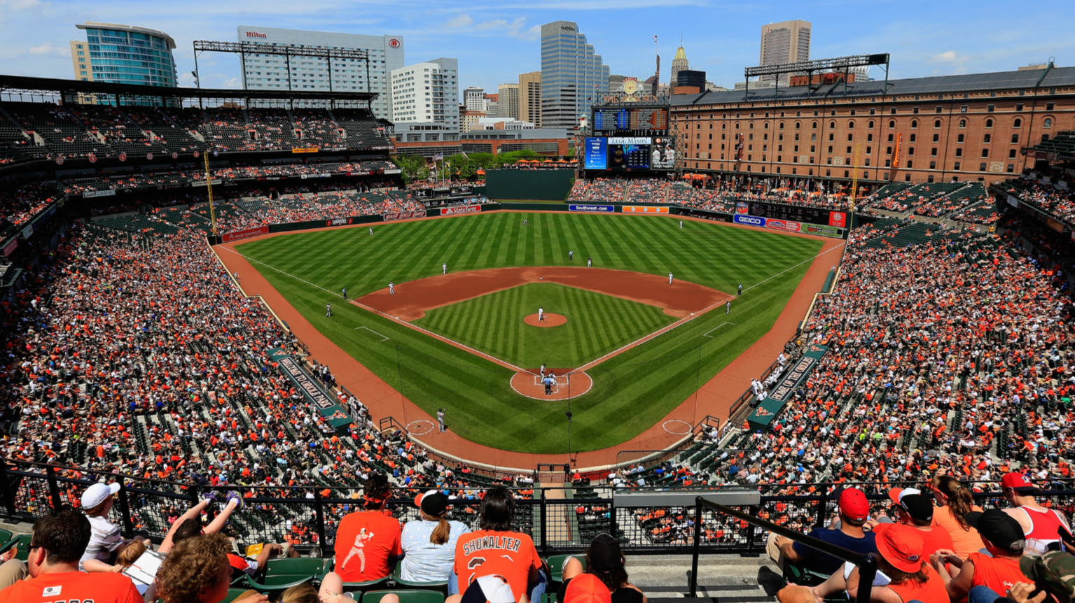 Oriole Park at Camden Yards Seating Chart