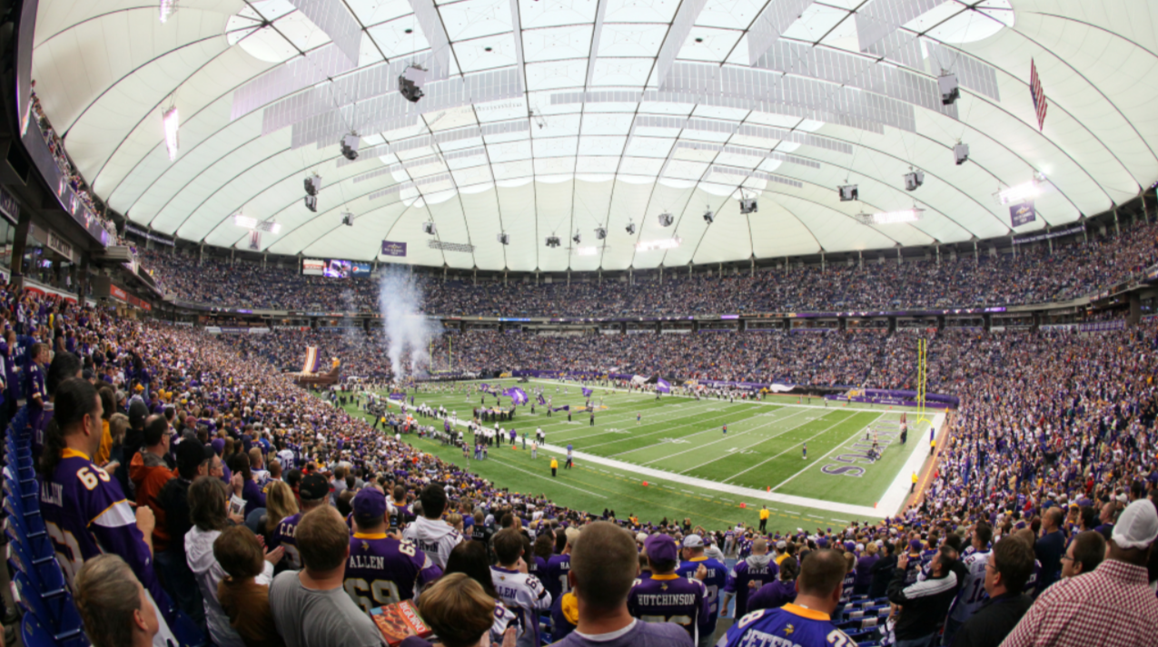 Metrodome Seating Chart