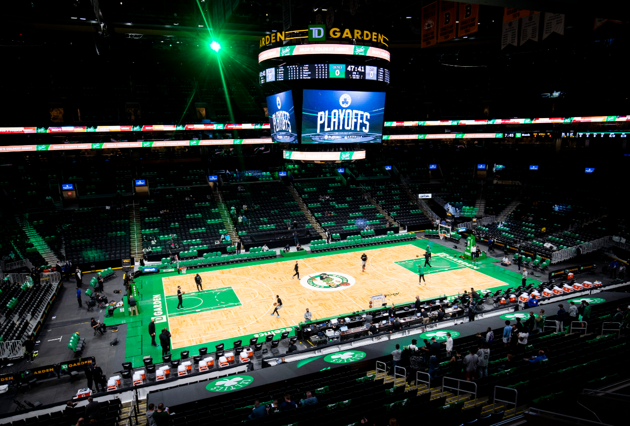 TD Garden seating chart